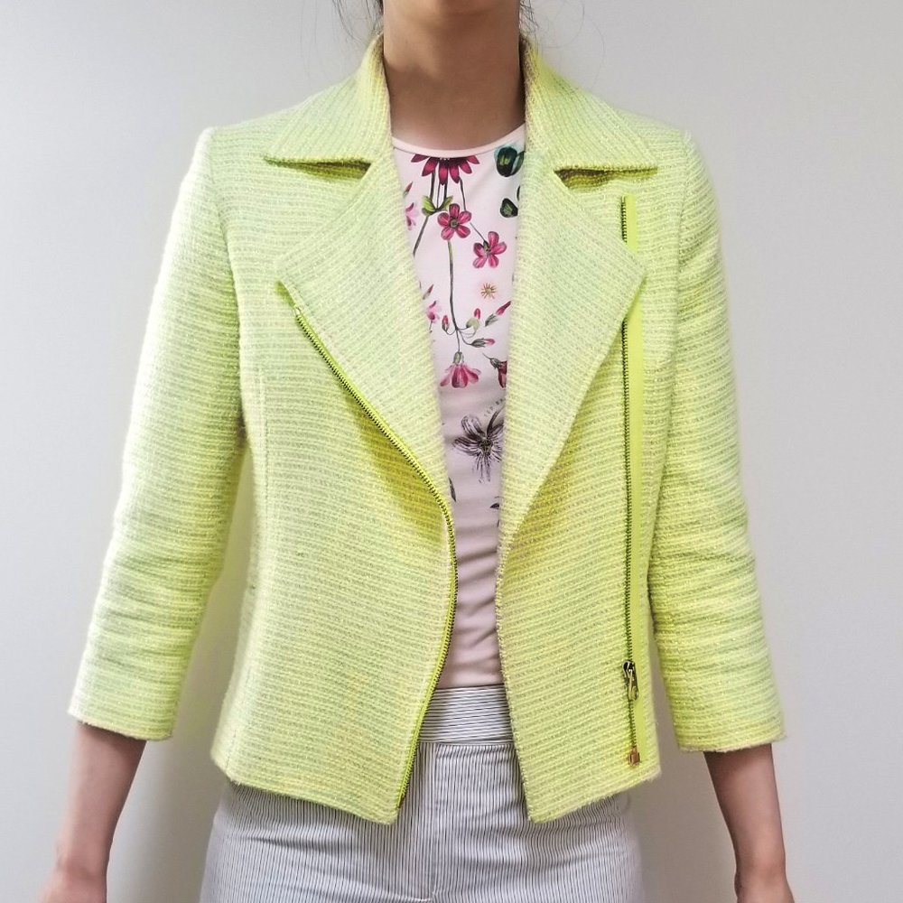Ted Baker | Neon Tweed Jacket